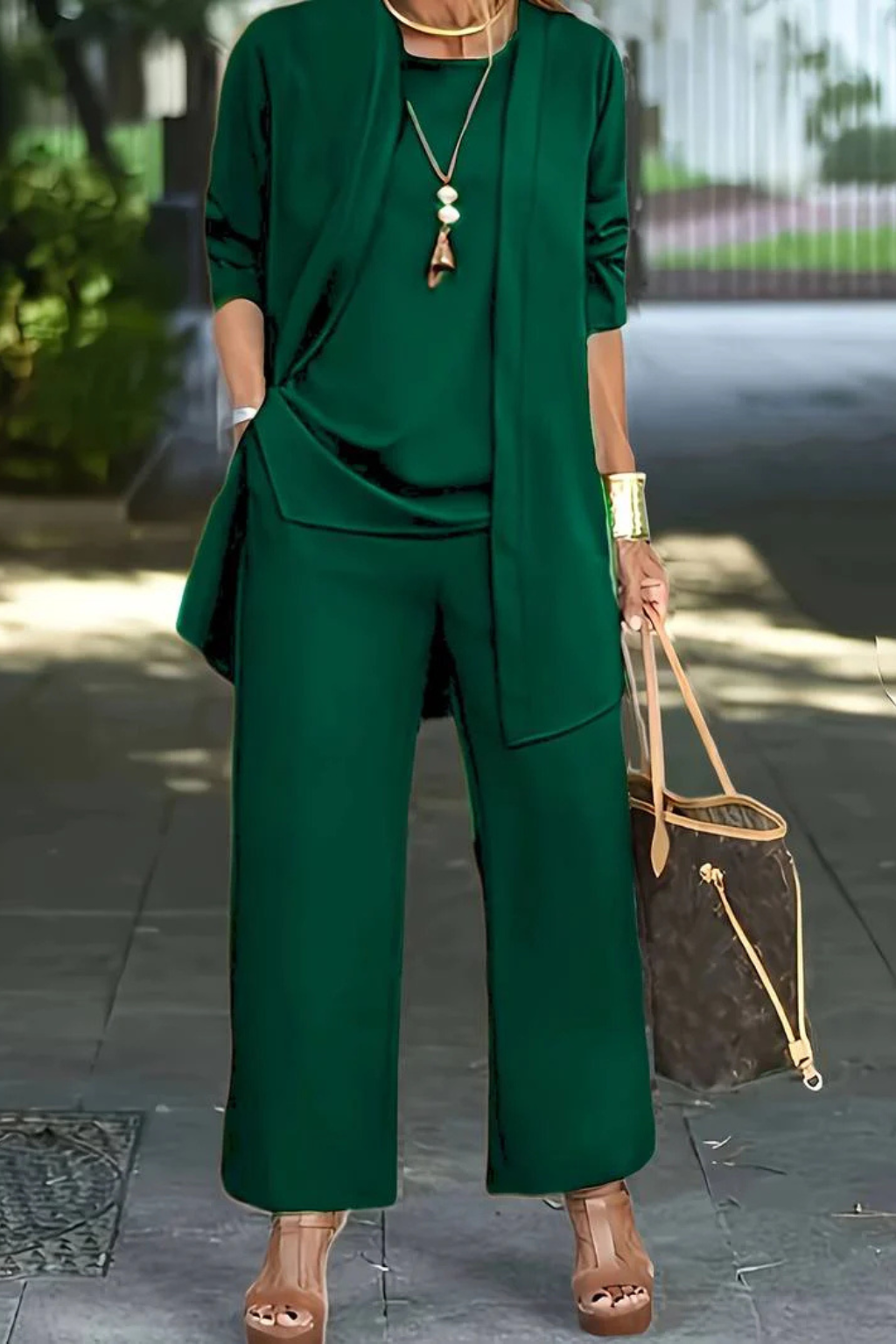 Waverly – Conjunto Elegante Formal de 3 Piezas