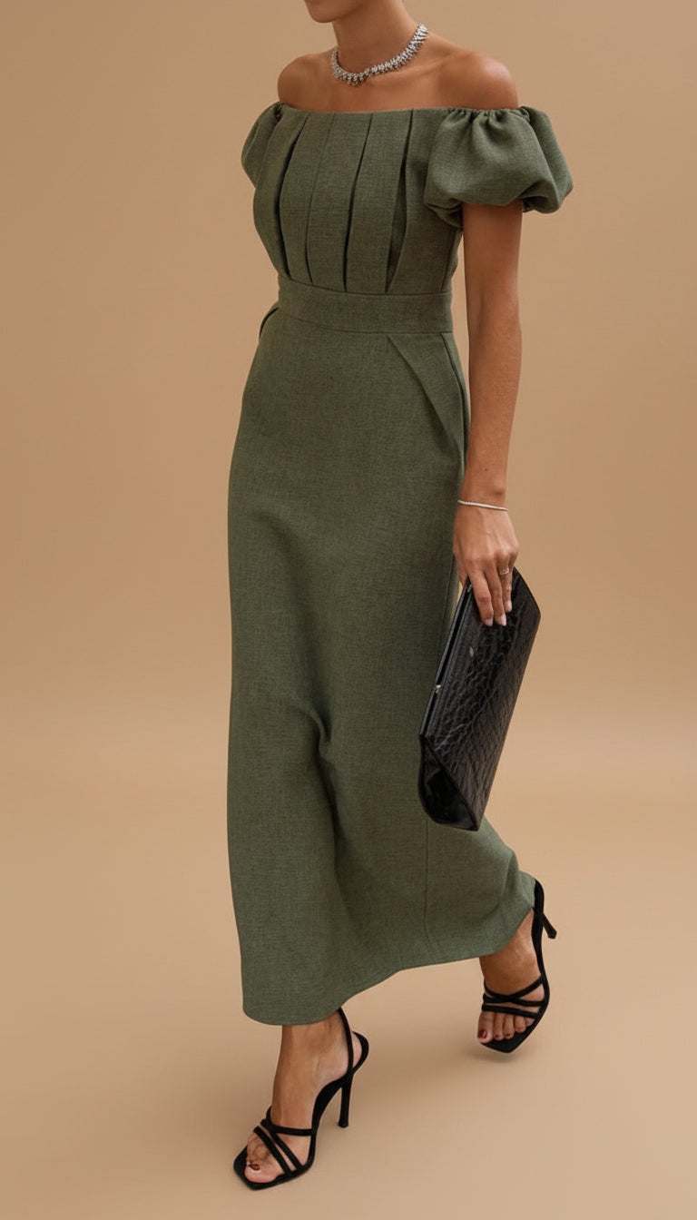 Vestido Midi Elegante Carla – imagen 5 | Horizoncor