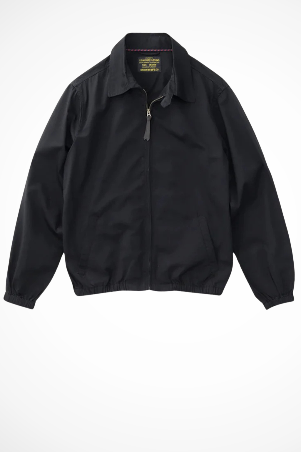 Jack – Chaqueta Harrington con Cremallera y Puños Elásticos para Hombre