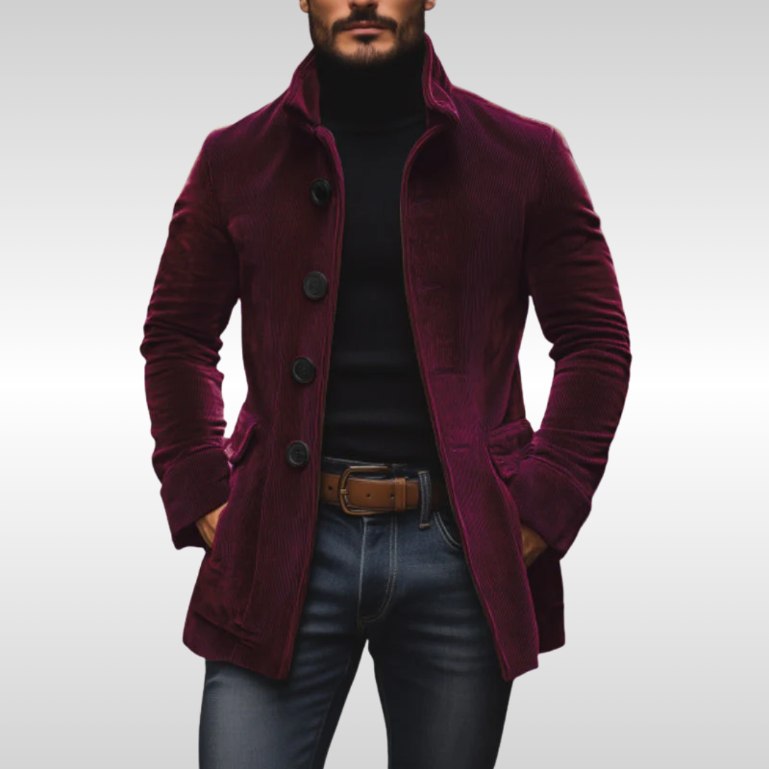 Modelo con blazer mujer Davide | Horizoncor México