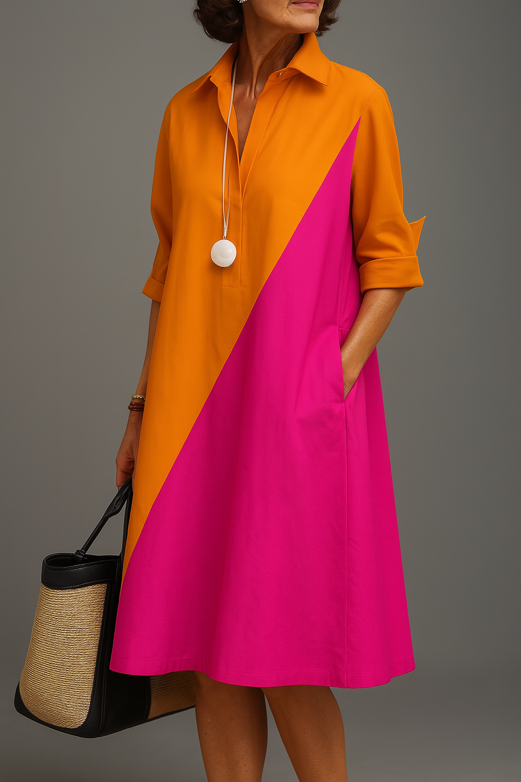 Vestido de Noche Marise – de Lino | Horizoncor