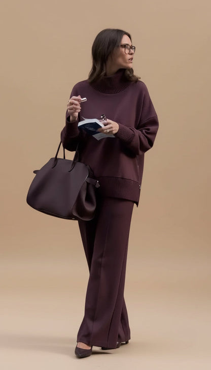 Modelo con conjunto elegante para dama Evelyn | Horizoncor México
