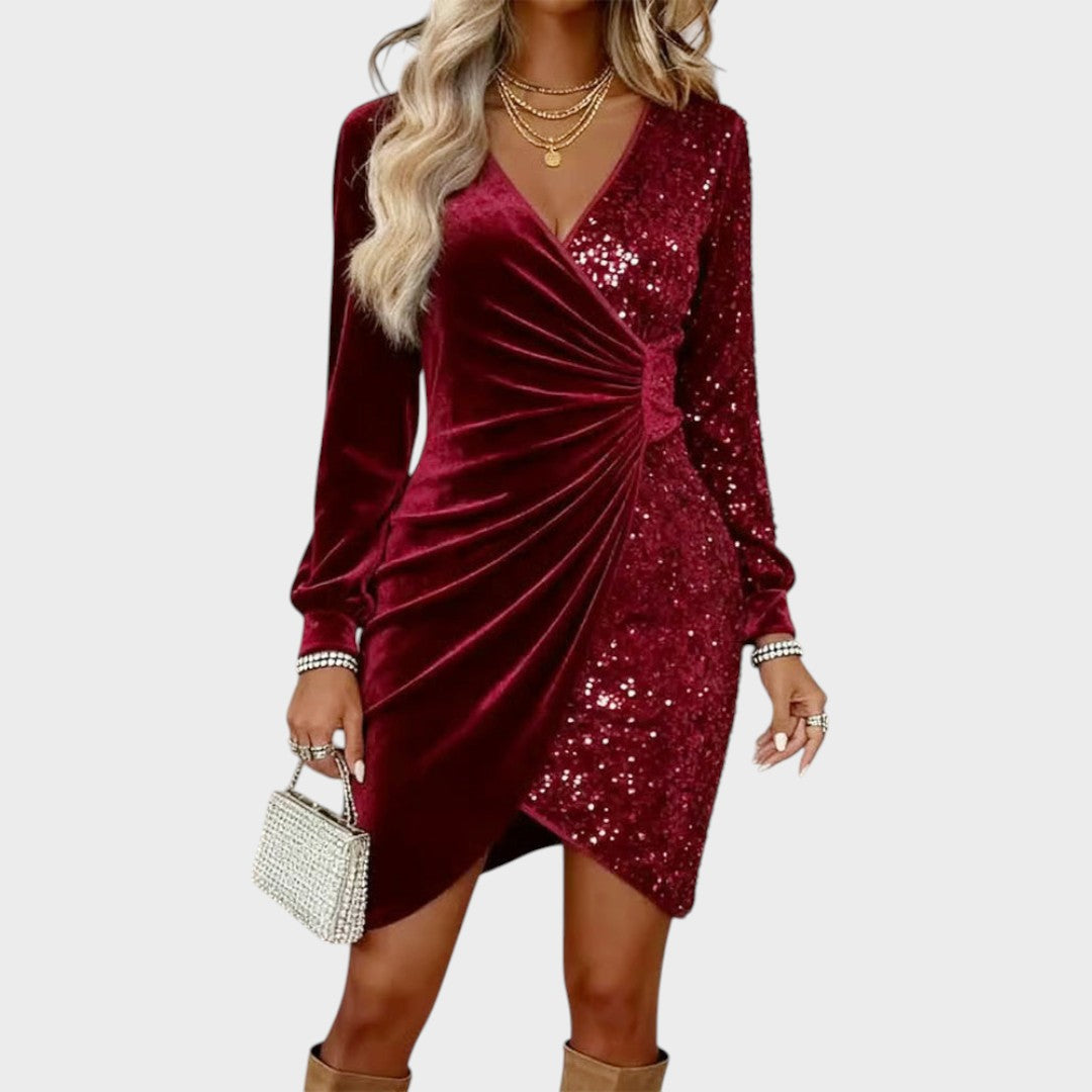 Vestido de Fiesta Brisa – vista lateral | Horizoncor