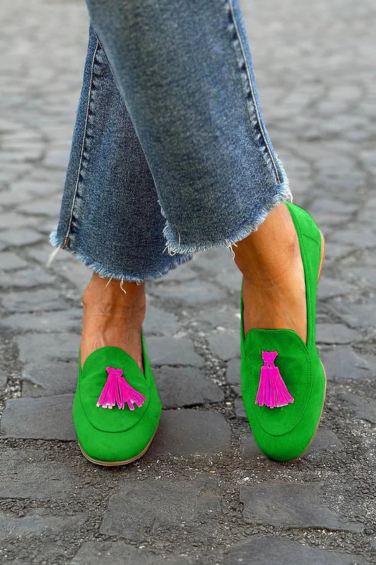 Mocasines Mujer Lude – Verde | Horizoncor