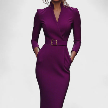 Vestido Corto Elegante Mandarin – imagen 10 | Horizoncor