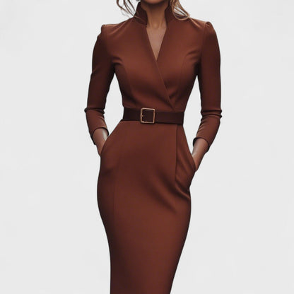 Vestido Corto Elegante Mandarin – imagen 6 | Horizoncor