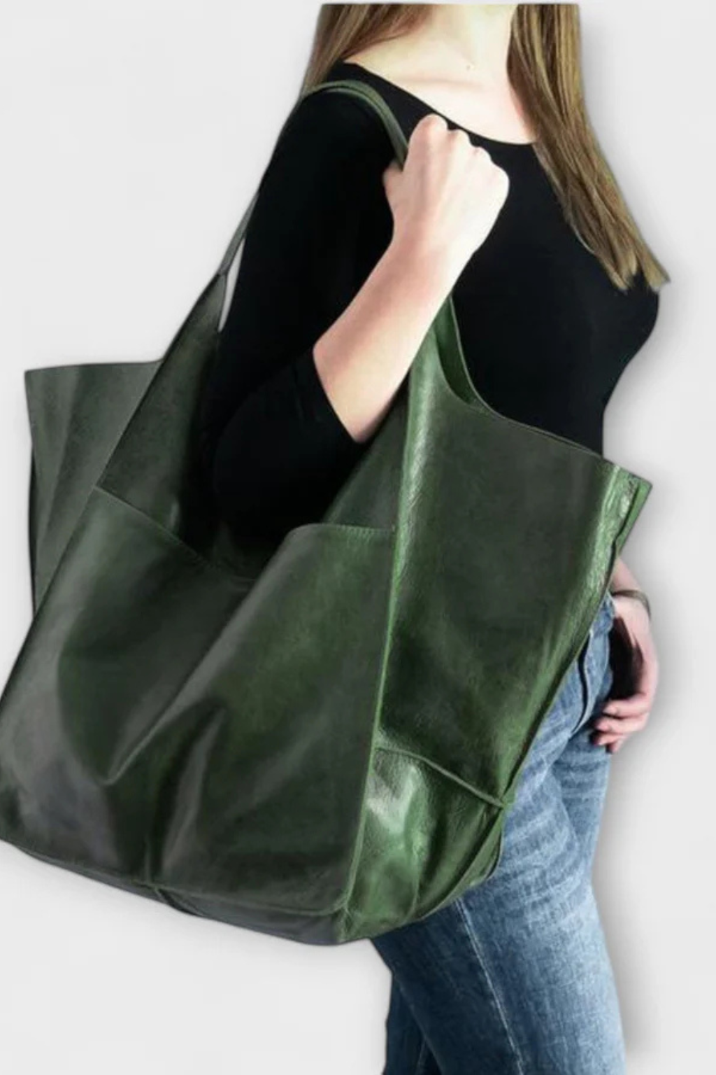 Solvane – Bolso Tote Slouchy Casual para el Día a Día