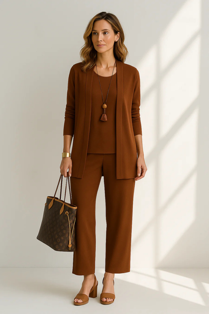 Waverly – Conjunto Elegante Formal de 3 Piezas