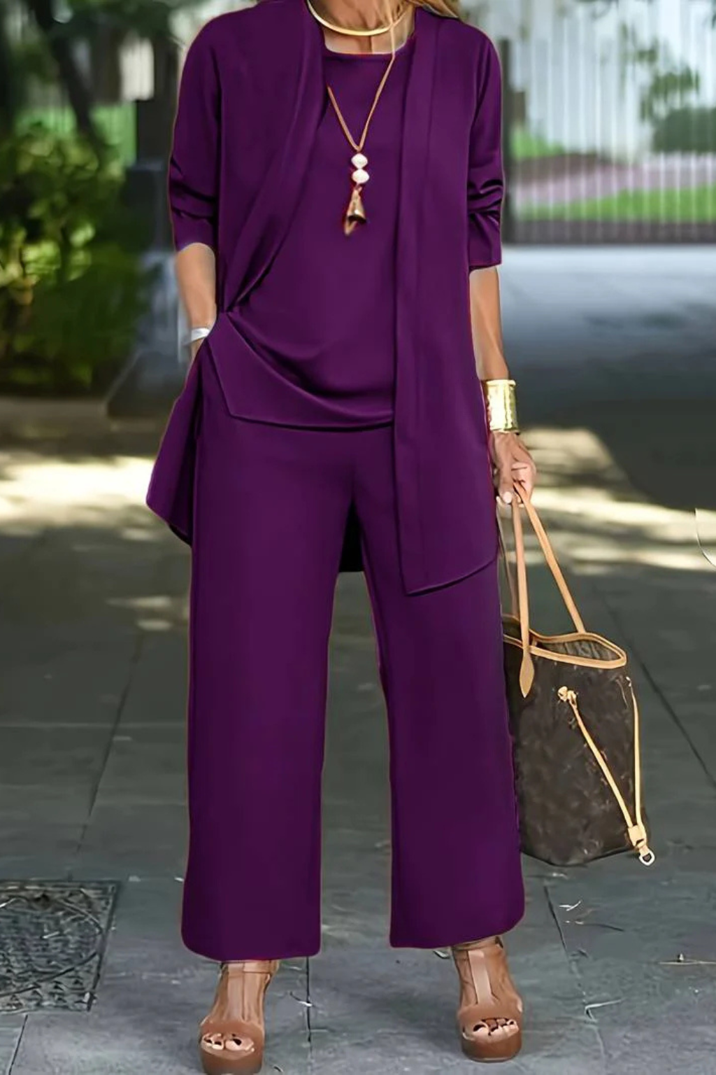 Waverly – Conjunto Elegante Formal de 3 Piezas