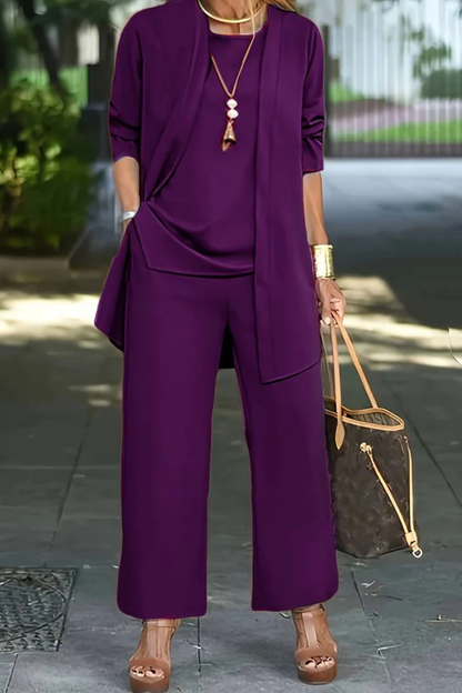 Waverly – Conjunto Elegante Formal de 3 Piezas