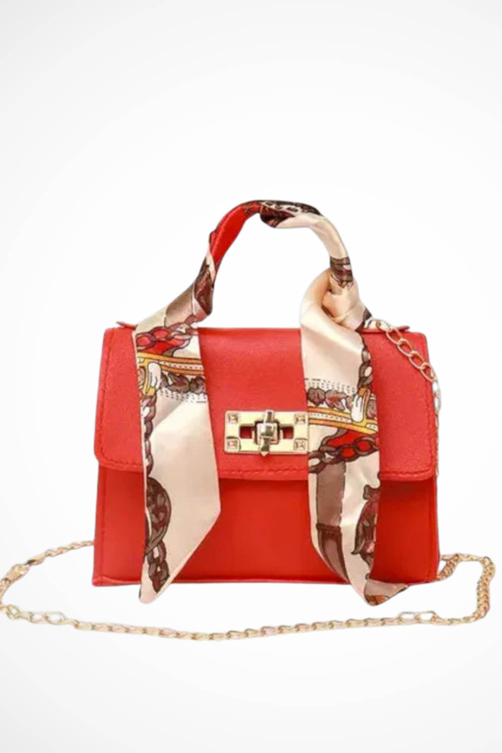 Velmira – Bolso Estructurado con Asa de Cadena