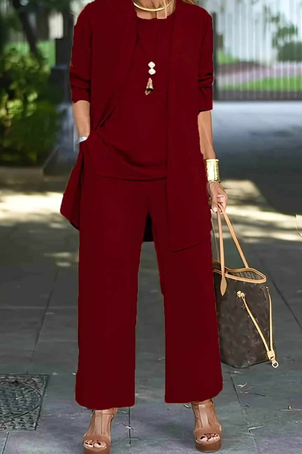 Waverly – Conjunto Elegante Formal de 3 Piezas