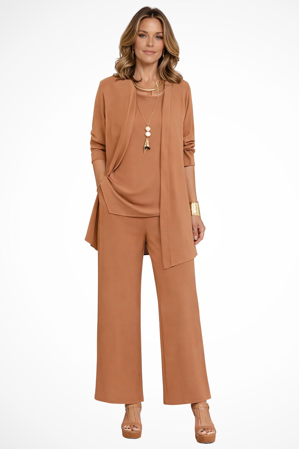 Waverly – Conjunto Elegante Formal de 3 Piezas