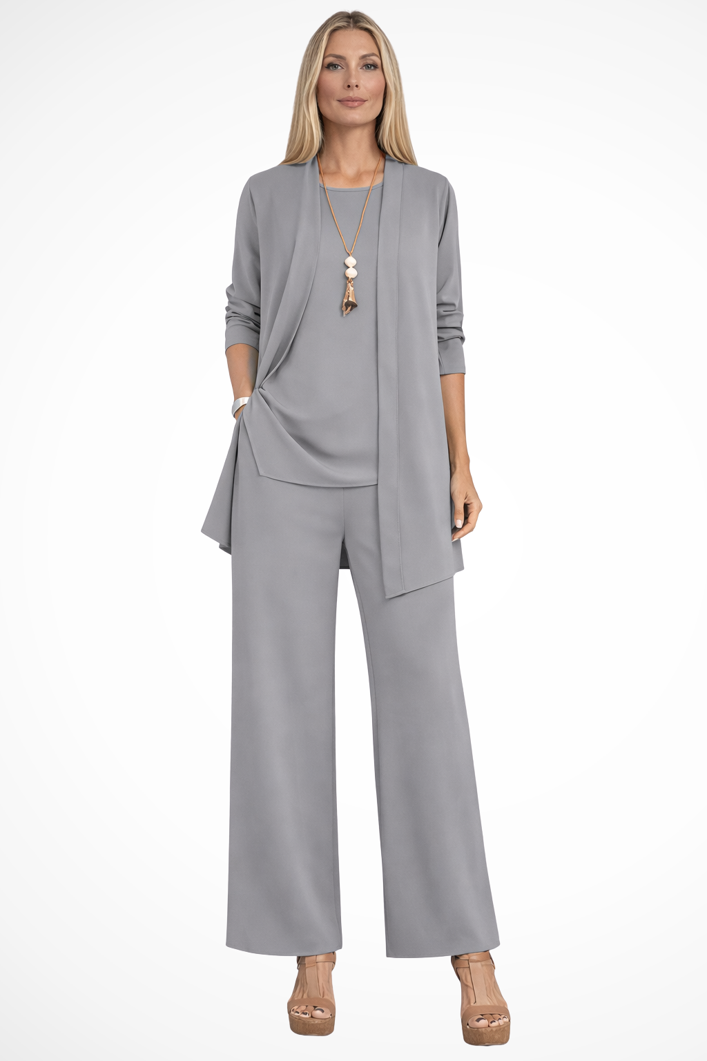 Waverly – Conjunto Elegante Formal de 3 Piezas
