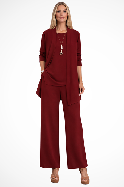 Waverly – Conjunto Elegante Formal de 3 Piezas