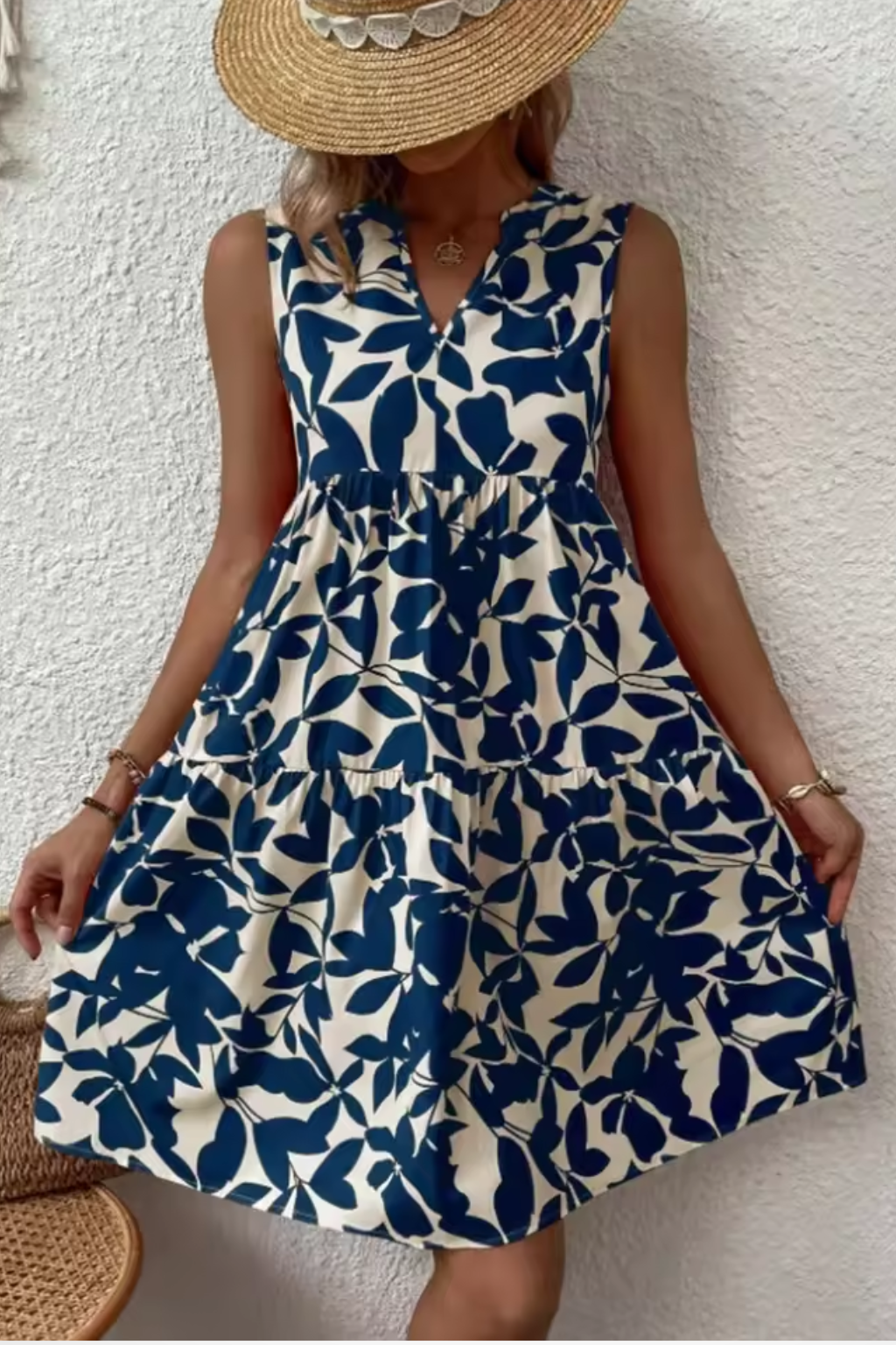Amelia – Vestido Midi Boho con Estampado de Paisley