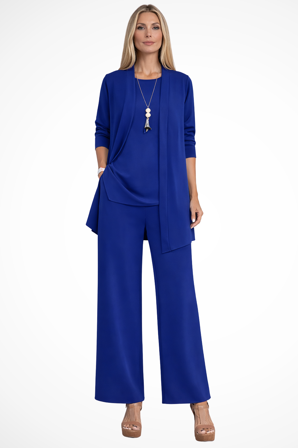 Waverly – Conjunto Elegante Formal de 3 Piezas