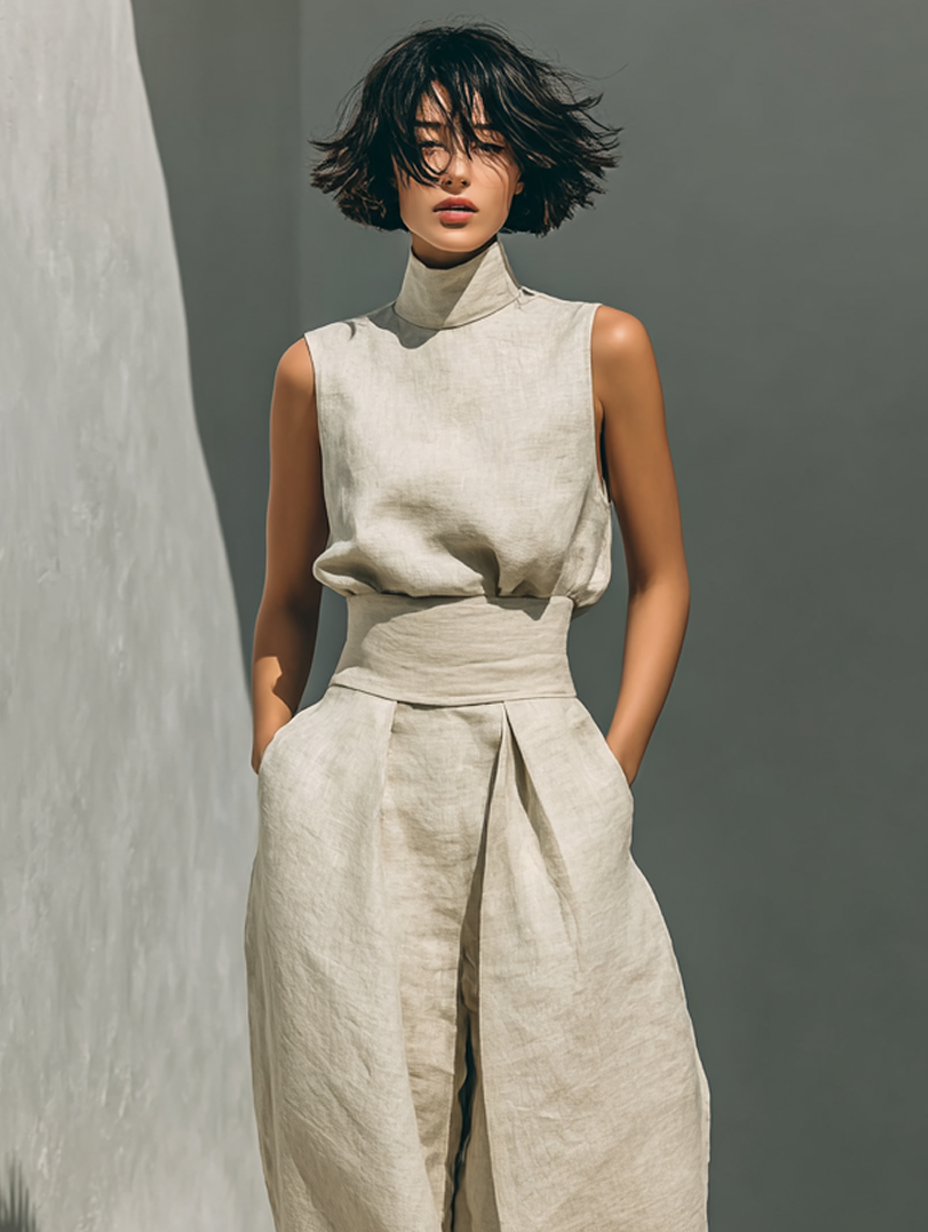 Conjunto de Lino Mujer Aida – imagen 6 | Horizoncor