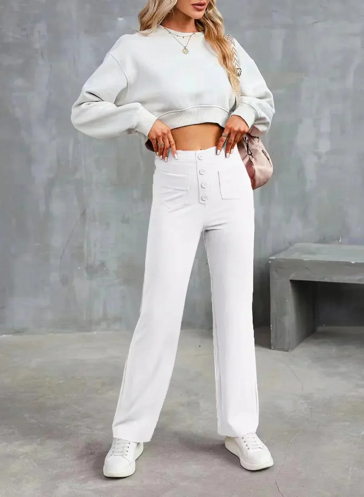 Pantalones de Mujer Cintura Alta – imagen 7 | Horizoncor