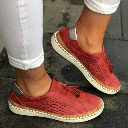 Detalle zapatos de mujer Valery – vista frontal | Horizoncor