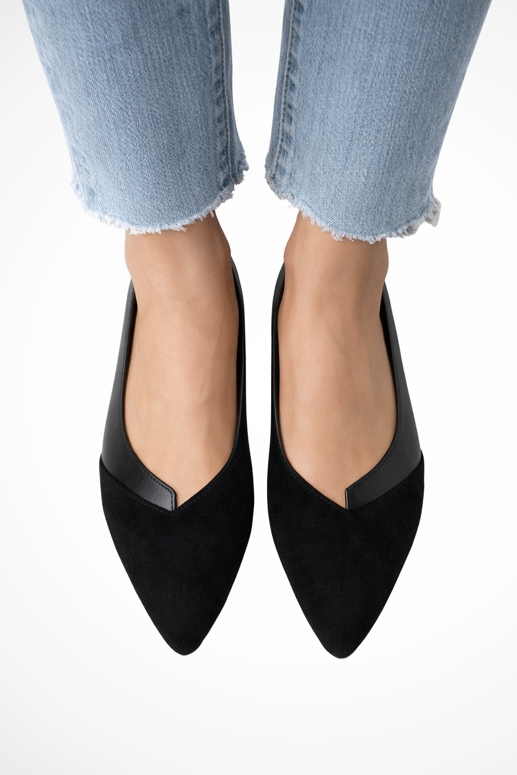 Tabitha – Bailarinas Slip-On con Punta Apuntada