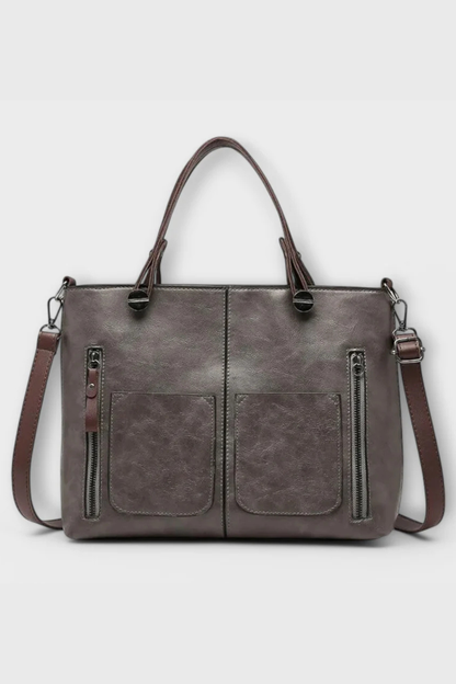 Seraphina – Bolso Tote Estructurado con Múltiples Bolsillos
