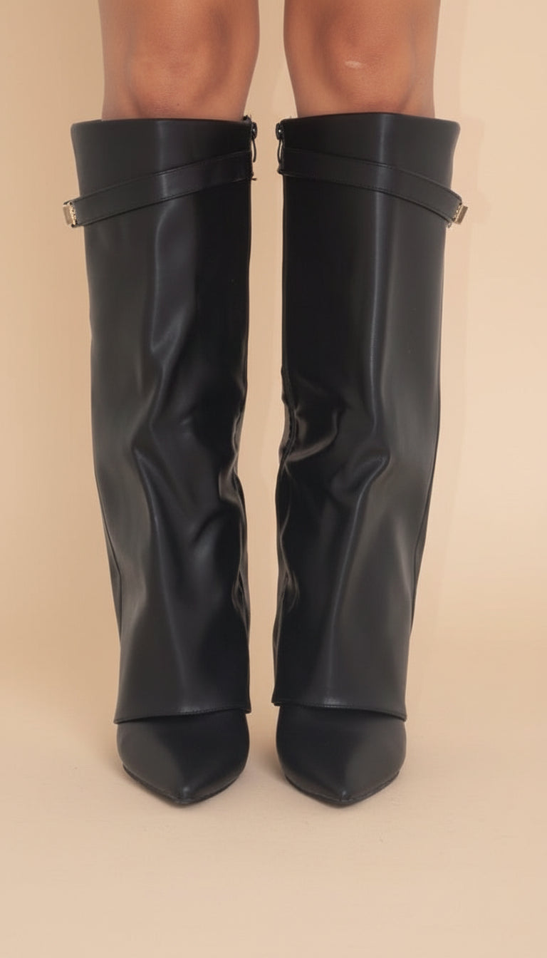 Detalle botas vaqueras Nébila – vista frontal | Horizoncor