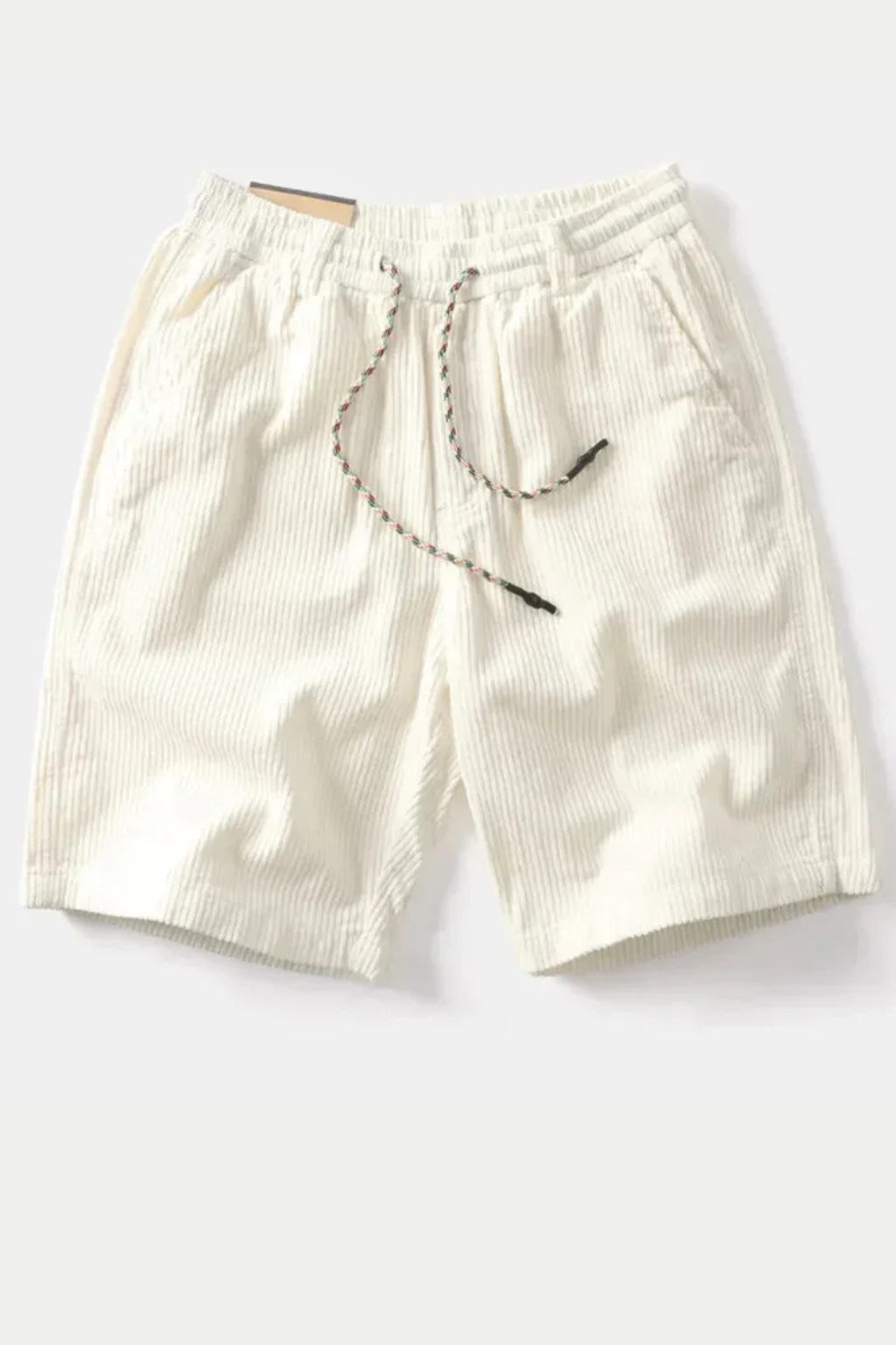 Brixton – Shorts Casual de Pana con Cordón para Hombre