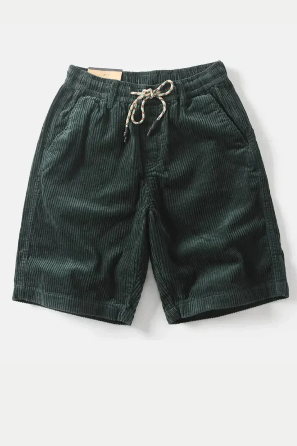 Brixton – Shorts Casual de Pana con Cordón para Hombre