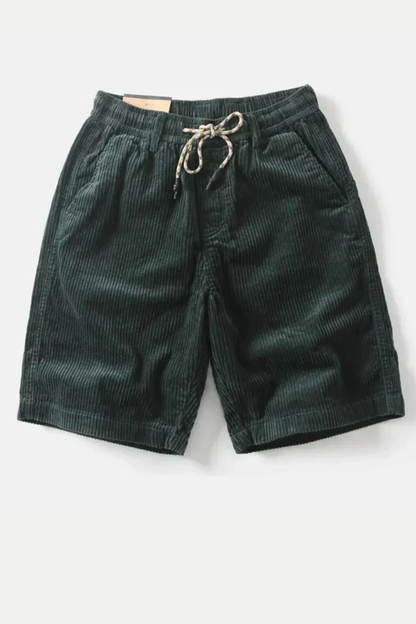 Brixton – Shorts Casual de Pana con Cordón para Hombre
