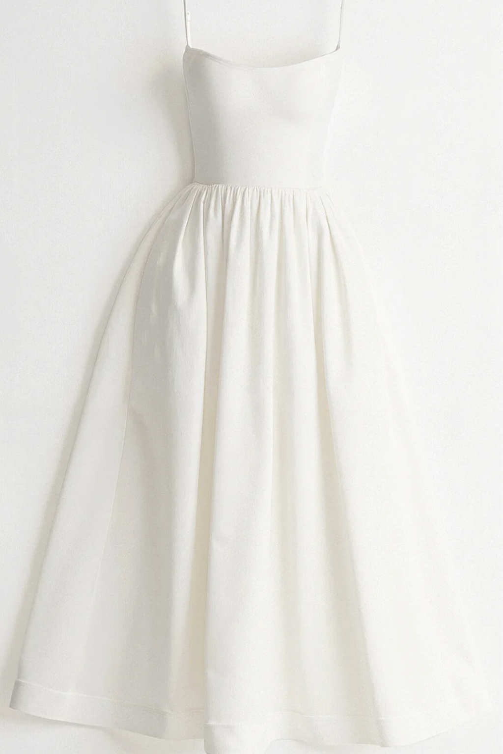 Aurevia – Vestido Midi Línea A Estilo Ascot para Boda