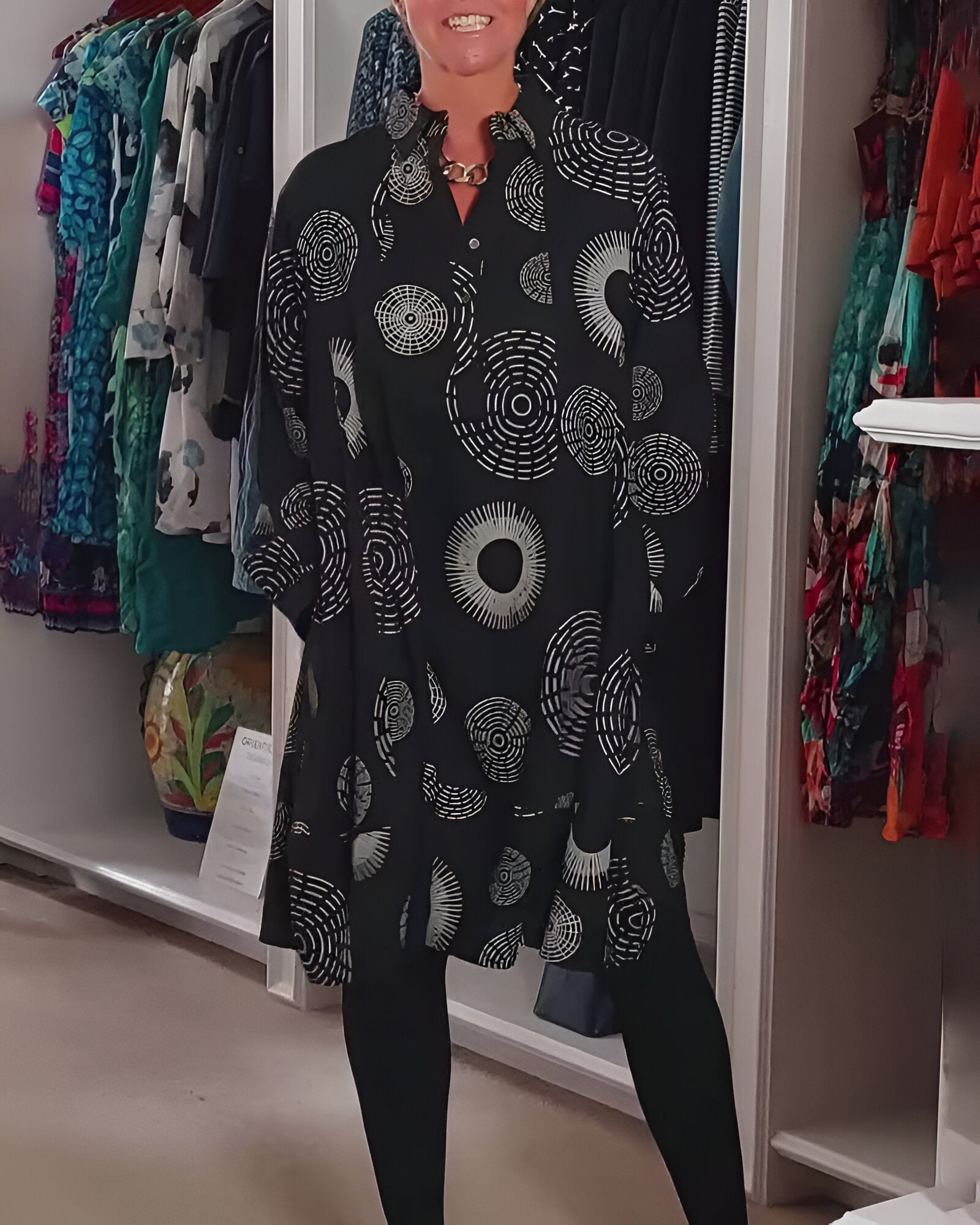 Vestido Elegante Sofia – Negro | Horizoncor