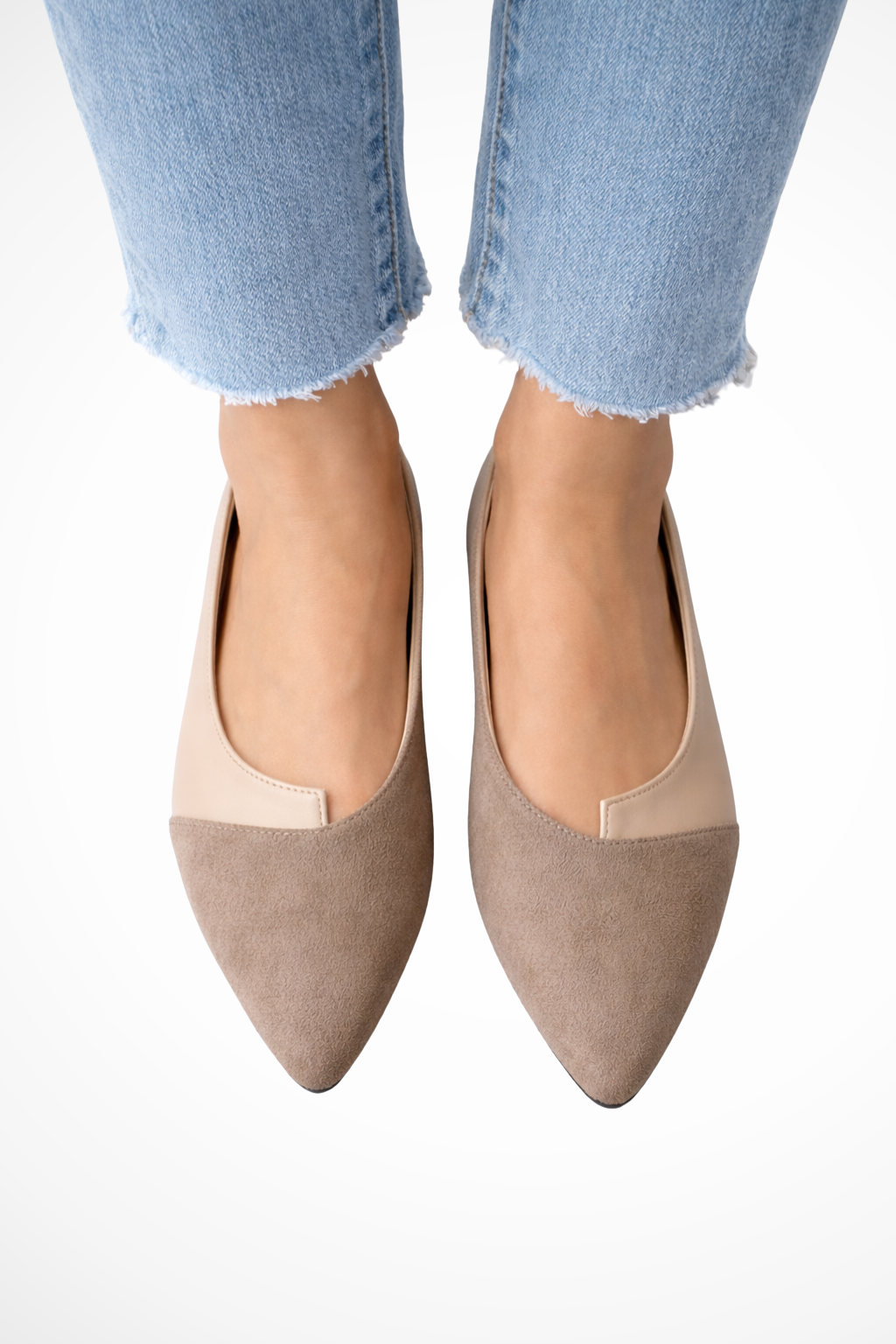 Tabitha – Bailarinas Slip-On con Punta Apuntada