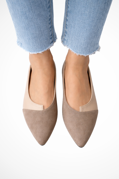 Tabitha – Bailarinas Slip-On con Punta Apuntada