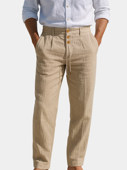 Pantalones de Mujer Matteo – de Lino | Horizoncor