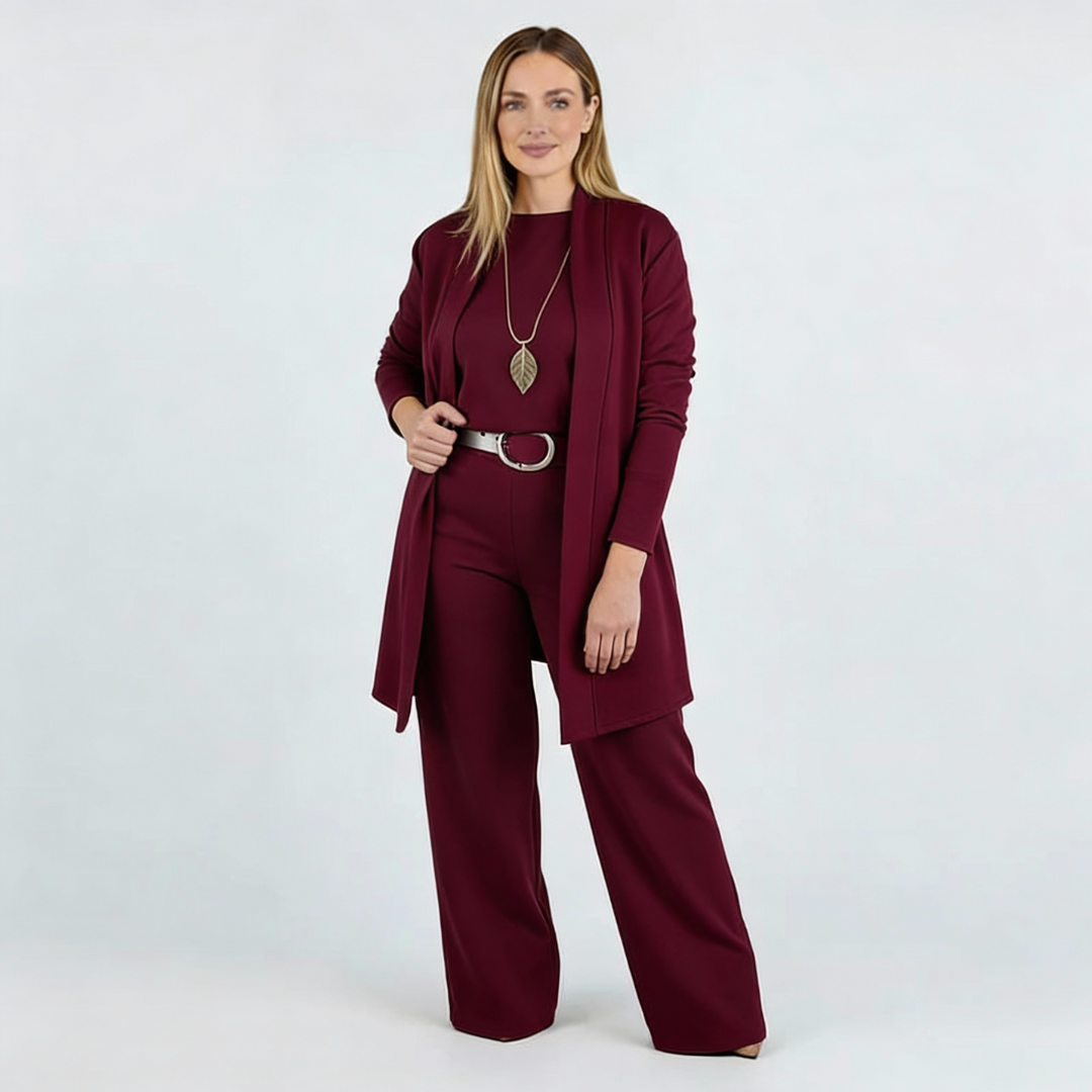 Conjunto Elegante para Dama Dionisa – vista lateral | Horizoncor