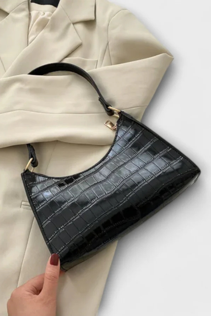 Valmera – Bolso de Hombro Clásico con Textura Relieve