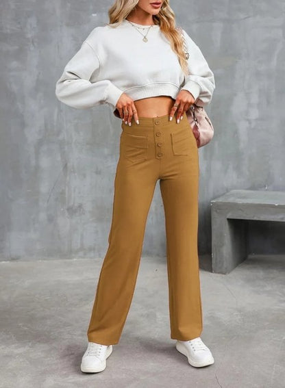 Pantalones de Mujer Cintura Alta – imagen 5 | Horizoncor