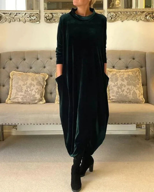 Vestido Elegante Arianna – Azul Marino | Horizoncor