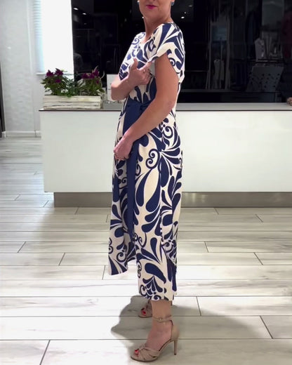 Vestido Midi Elegante Praga – vista lateral | Horizoncor