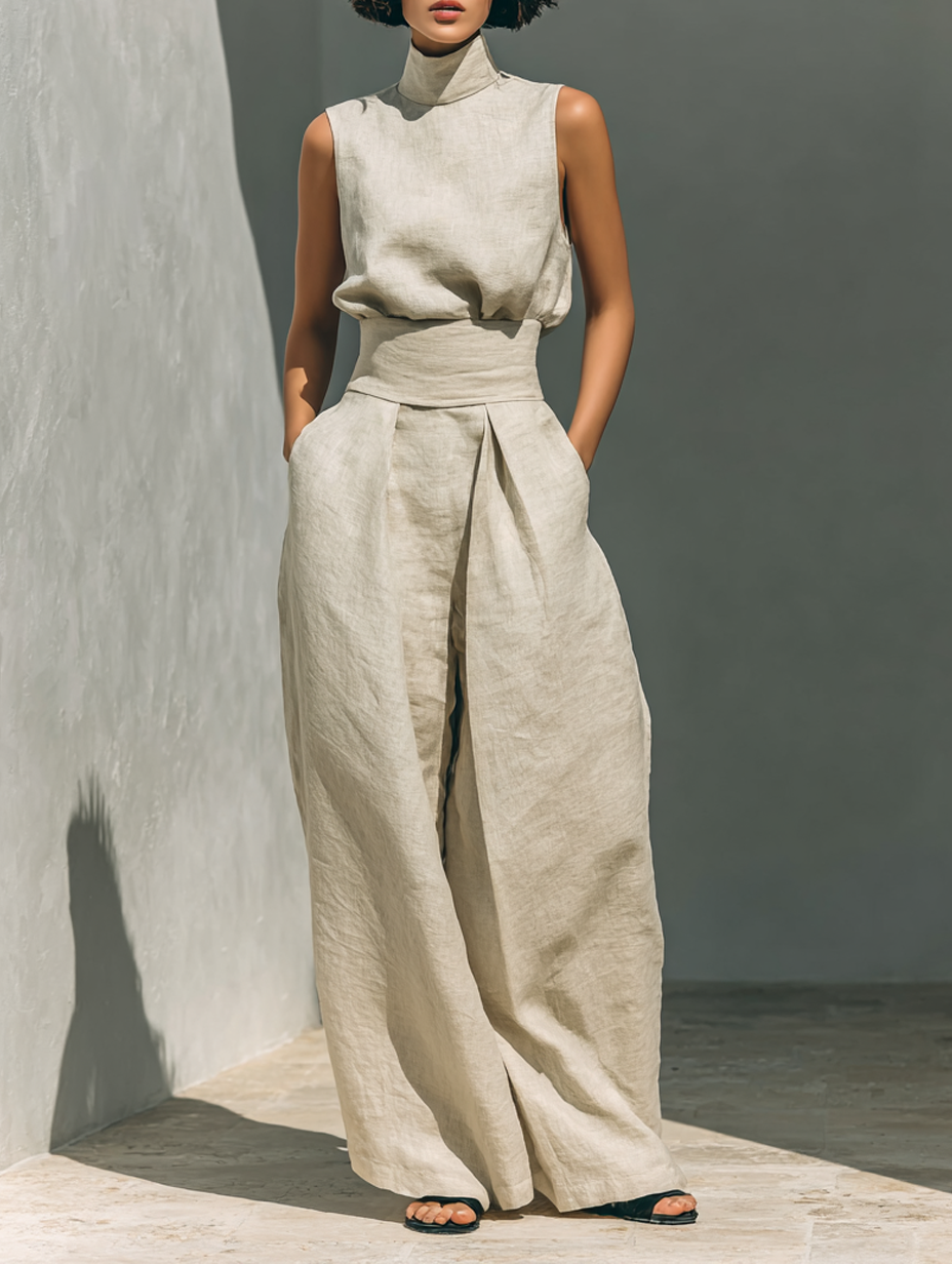 Conjunto de Lino Mujer Aida – de Lino | Horizoncor