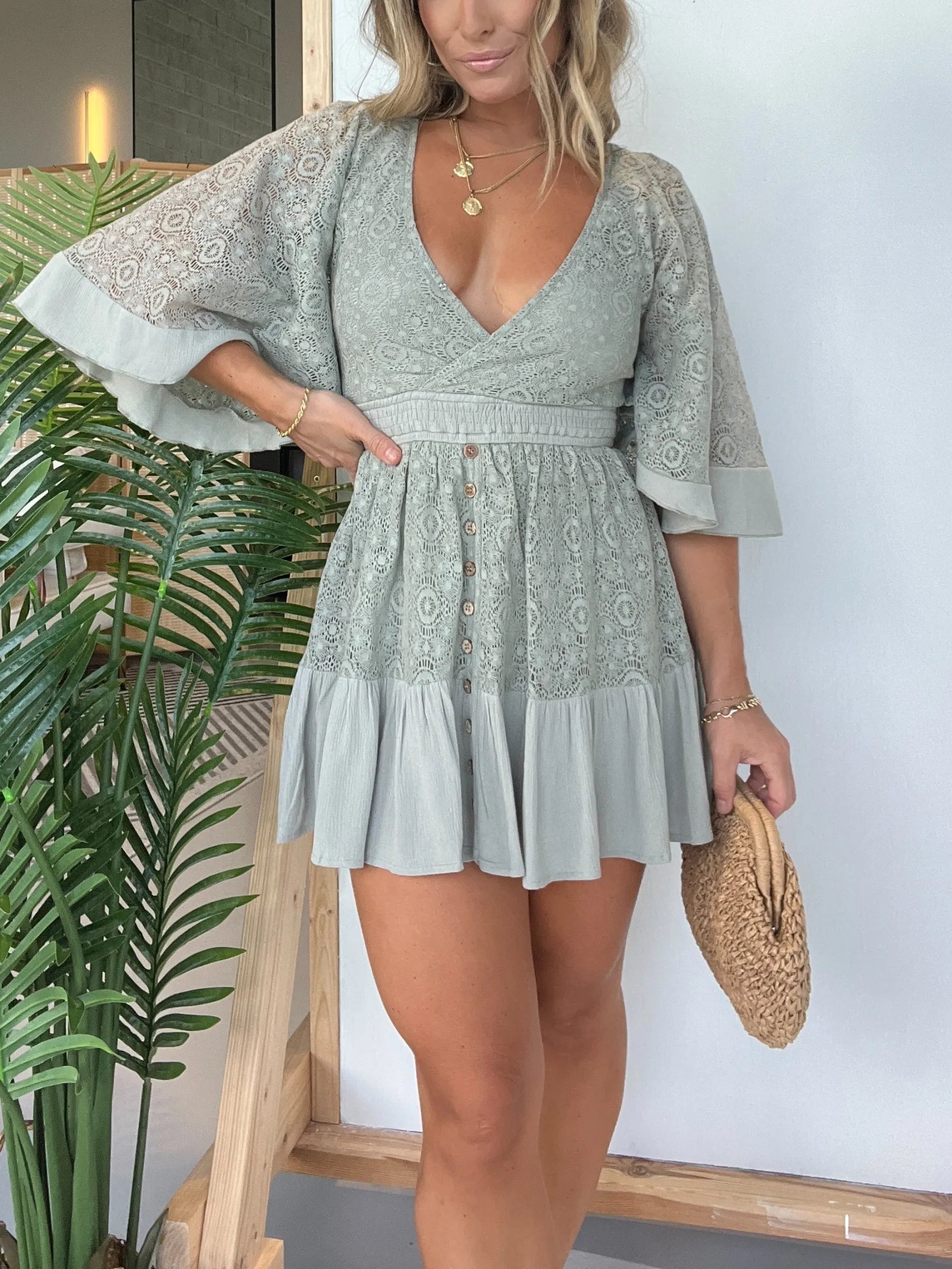 Vestido Corto Elegante Lanna – Negro | Horizoncor