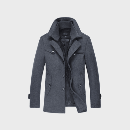 Detalle abrigo mujer Andrzej – vista frontal | Horizoncor