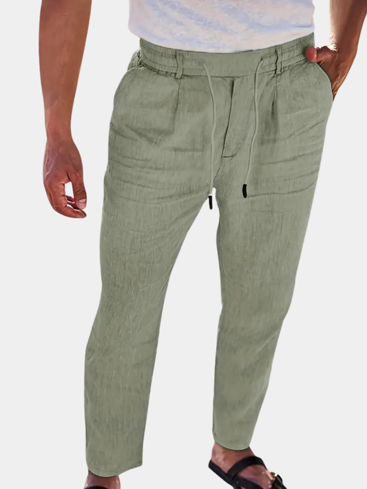 Pantalones de Mujer Nichols – Beige | Horizoncor