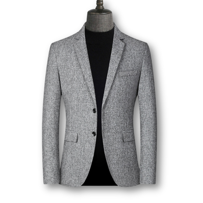 Modelo con blazer mujer Domenico | Horizoncor México