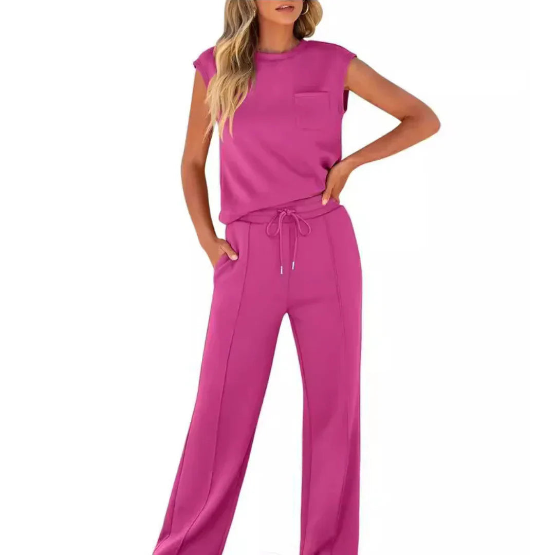 Conjunto Elegante para Dama Kaiya – vista lateral | Horizoncor