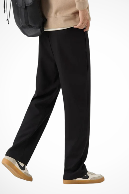 Corden – Pantalón Sastre de Pierna Ancha con Pliegues para Hombre