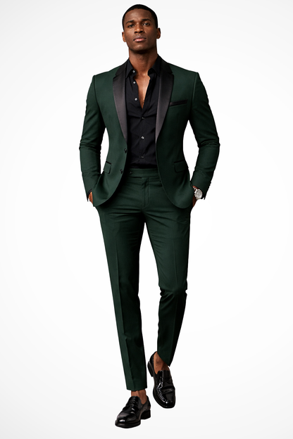 Ashton – Traje Ajustado de Dos Piezas para Boda