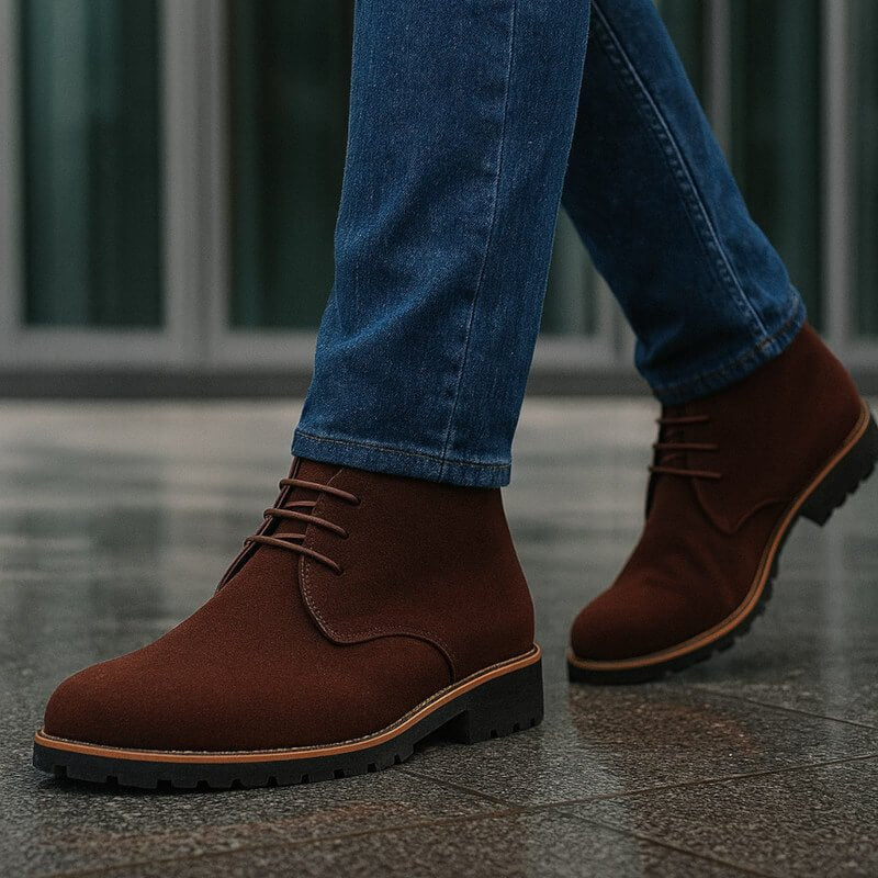 Modelo con botas mujer Cly | Horizoncor México