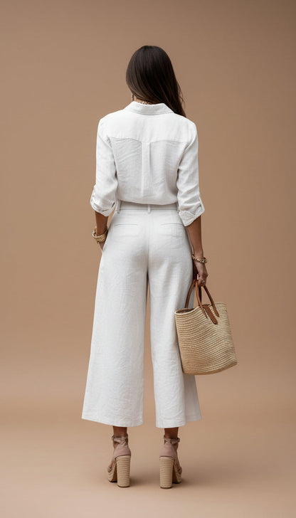 Modelo con conjunto elegante para dama Eloire | Horizoncor México